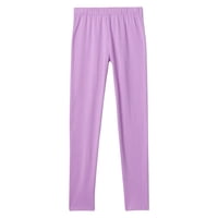 Pantalones Leggings Gap Para Niñas, Color Lila Surge, Talla L, En Tejido De Punto