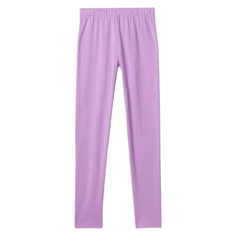 Pantalones Leggings Gap Para Niñas, Color Lila Surge, Talla L, En Tejido De Punto