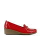 thumbnail image 1 of Mocasin Casual Mujer Vintage Cuña Charol Metalica Weide JS73, 1 of 8