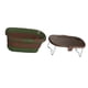 thumbnail image 1 of Cesta De Picnic Plegable, Organizador Para El Hogar, Viajes Por Carretera, Lavado De Coches, Color Café Verde, 1 of 4