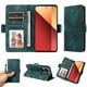 thumbnail image 1 of Carcasa FOXDOCK Xiaomi Redmi Note 13 4G de cuero PU, diseño acolchado clásico, protección contra caídas y rayones, 1 of 5