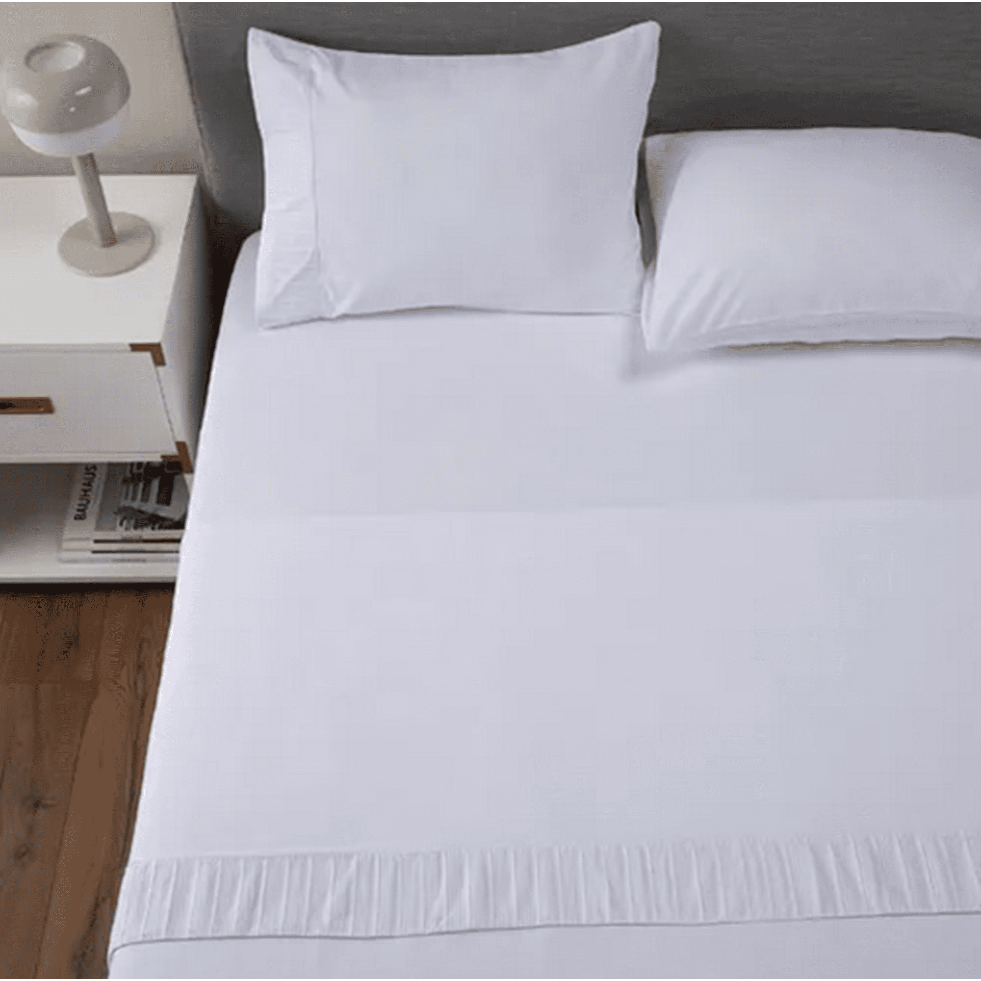 Genérico - Sabanas Casatua Hotel Funda Almohada King Color Blanco