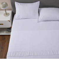 Genérico - Sabanas Casatua Hotel Funda Almohada King Color Blanco