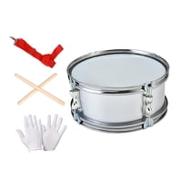 Magideal - Instrumentos Musicales De Tambor De 11 Pulgadas, Juguete Educativo Profesional, Tambores Musicales, Instrumento De Percusión Para Principiantes, Niños Gris
