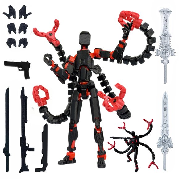 Figura de acción VZNYBL Titan13 robot articulado de 18 cm