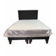 thumbnail image 1 of Cama 2 Plazas Negro Europea Incluye Base + Respaldo + Colchon Semi ortopedico, 1 of 2