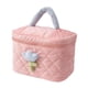 thumbnail image 5 of Bolsa De Cosméticos De Moda, Organizador De Bolsas, Neceser De Pana Con Cremallera, Rosa, 5 of 5
