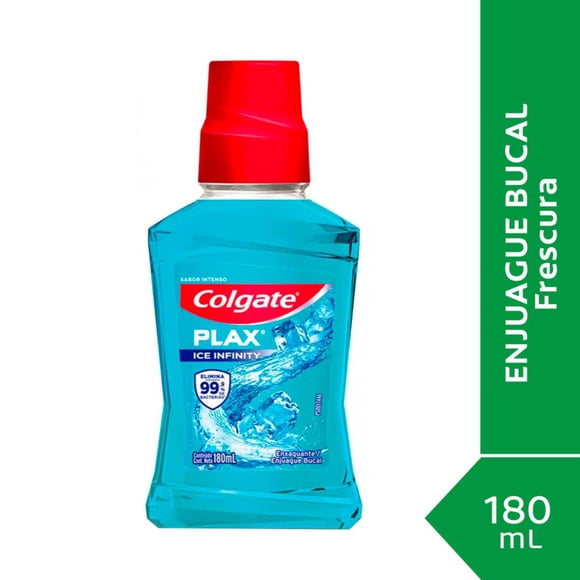 Enjuague Bucal Plax Ice Infinity, 180 ml