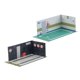 thumbnail image 1 of 2x 1/24 Modelo De Coche Diorama Escenario De Estacionamiento Escena De Exhibición GreenFloorBlackWall, 1 of 5