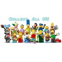 Lego 71005 La Serie Simpson Milhouse Simpson Personajes Minifiguras