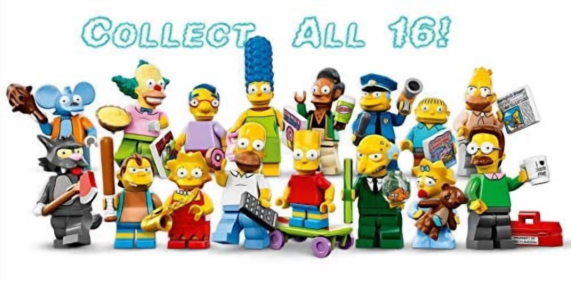 Lego 71005 La Serie Simpson Milhouse Simpson Personajes Minifiguras