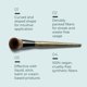 thumbnail image 3 of Brocha para base Rose and Ben Beauty C42 Professional, 3 of 7