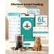 thumbnail image 5 of Comedero Automático para Gatos Vacqueen 6L con Control por App WiFi, 5 of 8