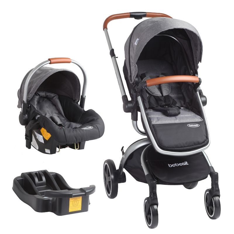 Bebesit - Coche Bebétravel System F8006 Gris