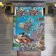 thumbnail image 5 of Cars Piston Cup Circuit Blue, Red, Lightning McQueen And Mater 3 Piece Toddler Thickening Bed Set - Comforter, 5 of 5