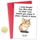 thumbnail image 1 of Tarjeta de felicitación ZyvSyldrin divertida para gatito, cumpleaños, gato, mamá o papá, 1 of 6