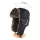 thumbnail image 3 of Gorro ruso unisex para hombre y mujer, cálido con orejeras, gorro de esquí de invierno, 3 of 5