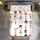 thumbnail image 3 of Bob's Burgers Duvet Cover Set 3 Piece Bedding Set Double Sided Printing Decorative Comforter Cover Set, 3 of 5