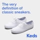 thumbnail image 2 of Zapatillas Keds Champion de lona con cordones blancas para mujer, talla 7, 2 of 7