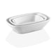 thumbnail image 2 of Set De 4 PLATO RECTANGULAR PC BLANCO, 2 of 3
