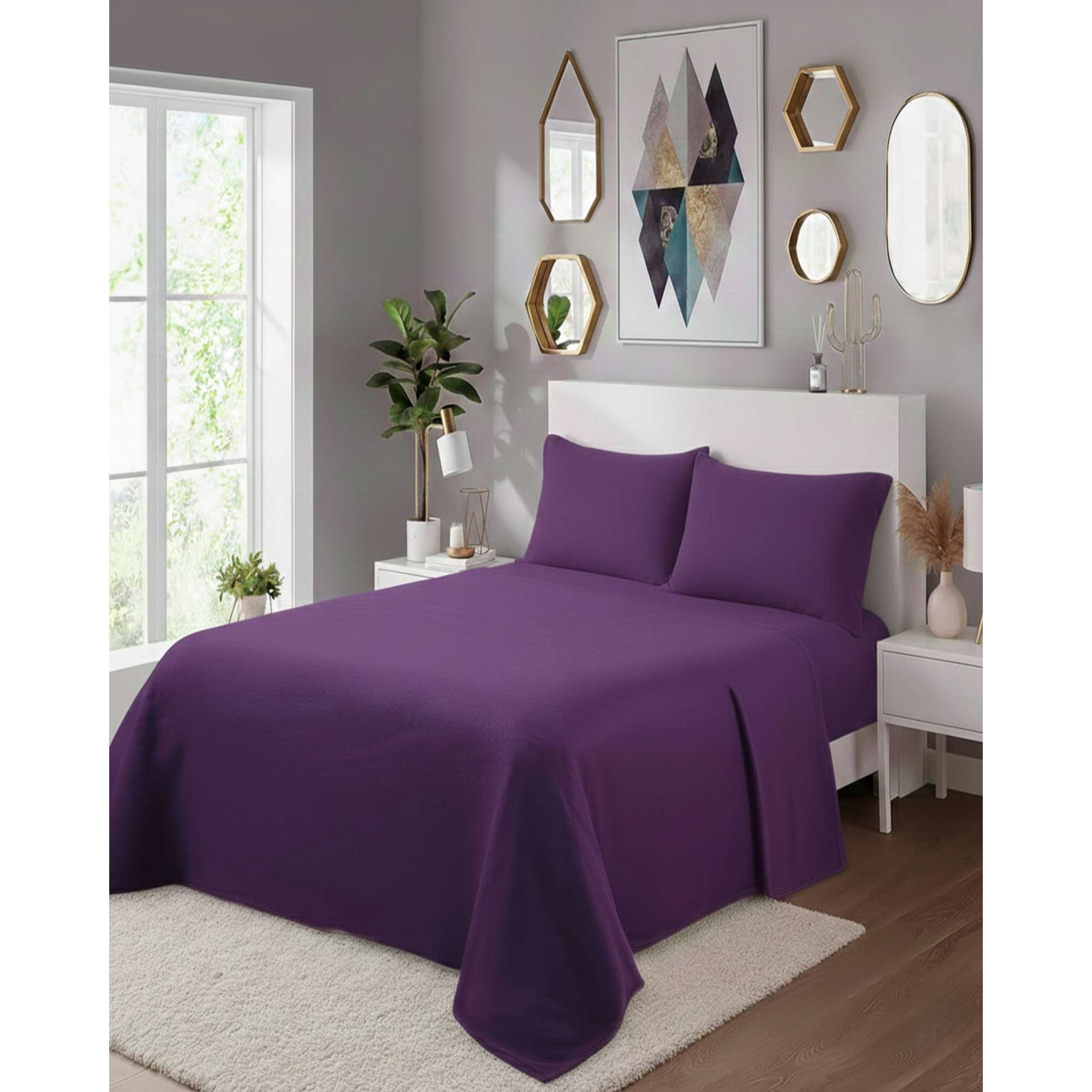 Myl Todo Hogar - Juego Sábanas Térmicas Polar King Colección Invierno