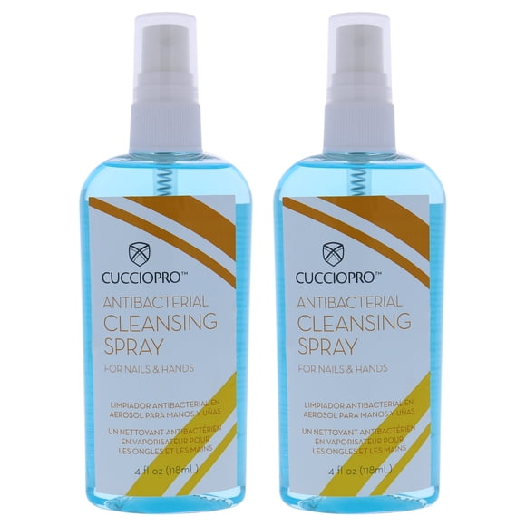 Spray limpiador antibacteriano Cuccio Somatology, paquete de 2