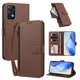 thumbnail image 2 of Funda con Billetera para [Xiaomi Redmi Note 12 Pro 4G] con Bolsillo Zipper y Tarjetero Marrón, 2 of 6