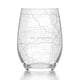 thumbnail image 1 of Copa de vino Well Told con mapa de Los Ángeles grabado, 444 ml, 1 of 5
