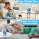 thumbnail image 3 of Reproductor de CD Bluetooth MICOCIOUS de escritorio con altavoces y radio FM, 3 of 3
