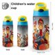 thumbnail image 2 of Pollitos en fuga Botella de Agua con Tapa Pop Top de Un Toque, Acero Inoxidable, a Prueba de Fugas, para Deportes, Botella Infantil azul 12 oz, 2 of 6