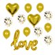 thumbnail image 5 of Carta De Amor Globo De Papel De Aluminio Globos Inflables Decoración De Regalo De San Valentín ORO, 5 of 5