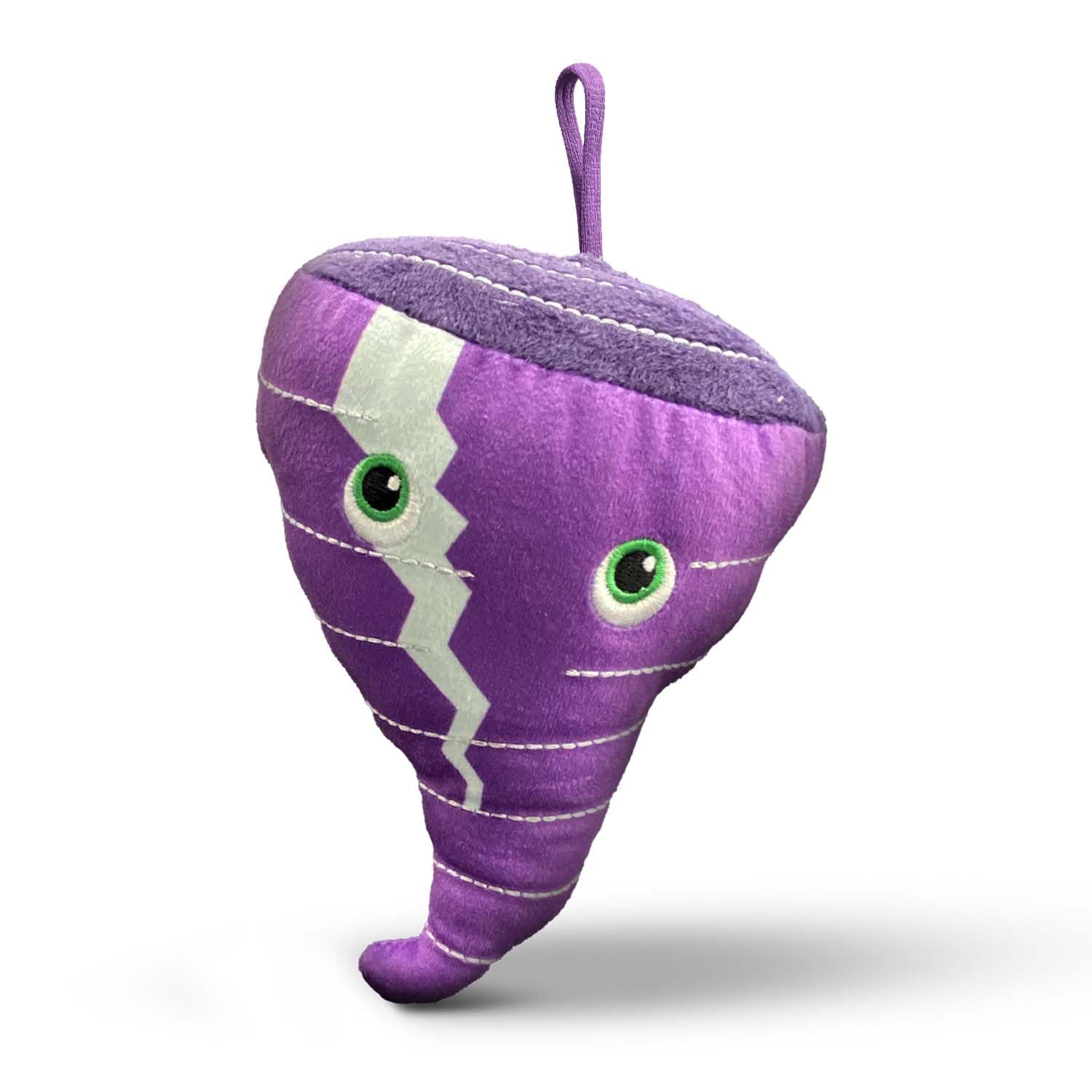 Peluche Thunderheads Tornado Tormentas Eléctricas 6 Cm Con Tarjeta Con Datos Curiosos