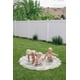thumbnail image 3 of Tapete de agua Splash Pad Brooklyn Neutral de cuadros vichy para niños y bebés, 3 of 7