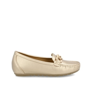 Mocasin Mujer Bata Comfit Cathina Champagne