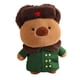 thumbnail image 2 of Juguete de Peluche de Capibara con Abrigo, Sombrero, Decoración Suave para Niños, Muñeco de Capibara de Felpa Cómodo Y Realista para Adolescentes, Reg marrón y S, 2 of 5