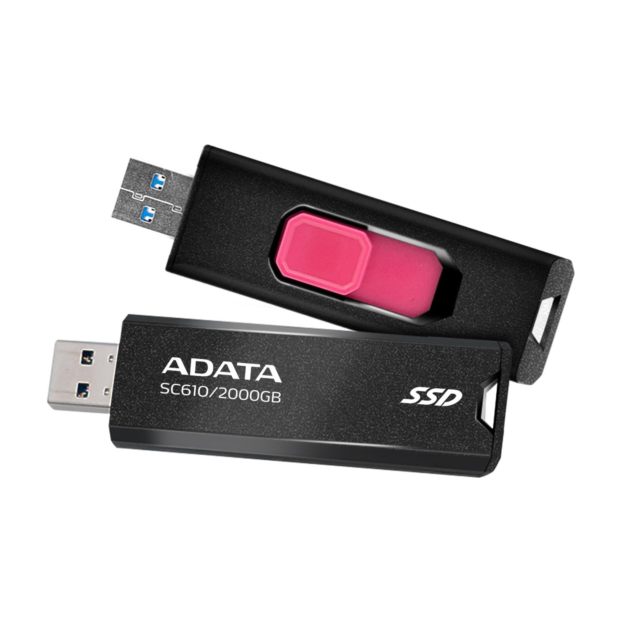 Unidad Ssd Externa Adata Sc610 Usb 3.2 Gen 2 Usb-a De 2 Tb