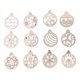 thumbnail image 1 of Adornos navideños para árbol (pack 12 un), 1 of 2