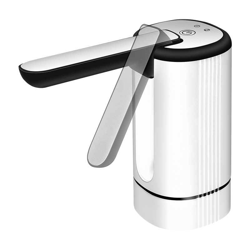 Xusx111 - Dispensador De Bomba De Agua De 5 Galones - Bomba De Jarra De Agua Eléctrica Recargable Y Plegable, Bomba De Botella De Agua De Carga Usb Con 1 Manguera De Silicona, Para Camping / Hogar / O