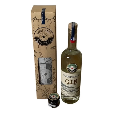 Destilados Quintal - Gin Valparaíso #1 - Caja De Regalo