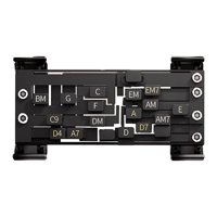 Bothyi - Sistema De Aprendizaje Asistido Guitar Aid Para Niños Y Adultos, Aprendizaje De Guitarra, Color Negro