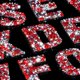 thumbnail image 5 of Set de 68 pegatinas Locacrystal de letras con pedrería rojas de 4 cm, 5 of 7