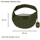 thumbnail image 2 of Fular Bolso Para Perro Transportador Verde + Porta Bolsas, 2 of 6