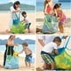 thumbnail image 3 of Bolso Playa Verde Guardar Brinquedo Tela Botón Imantado Compartimiento 43*23*20cm, 3 of 6