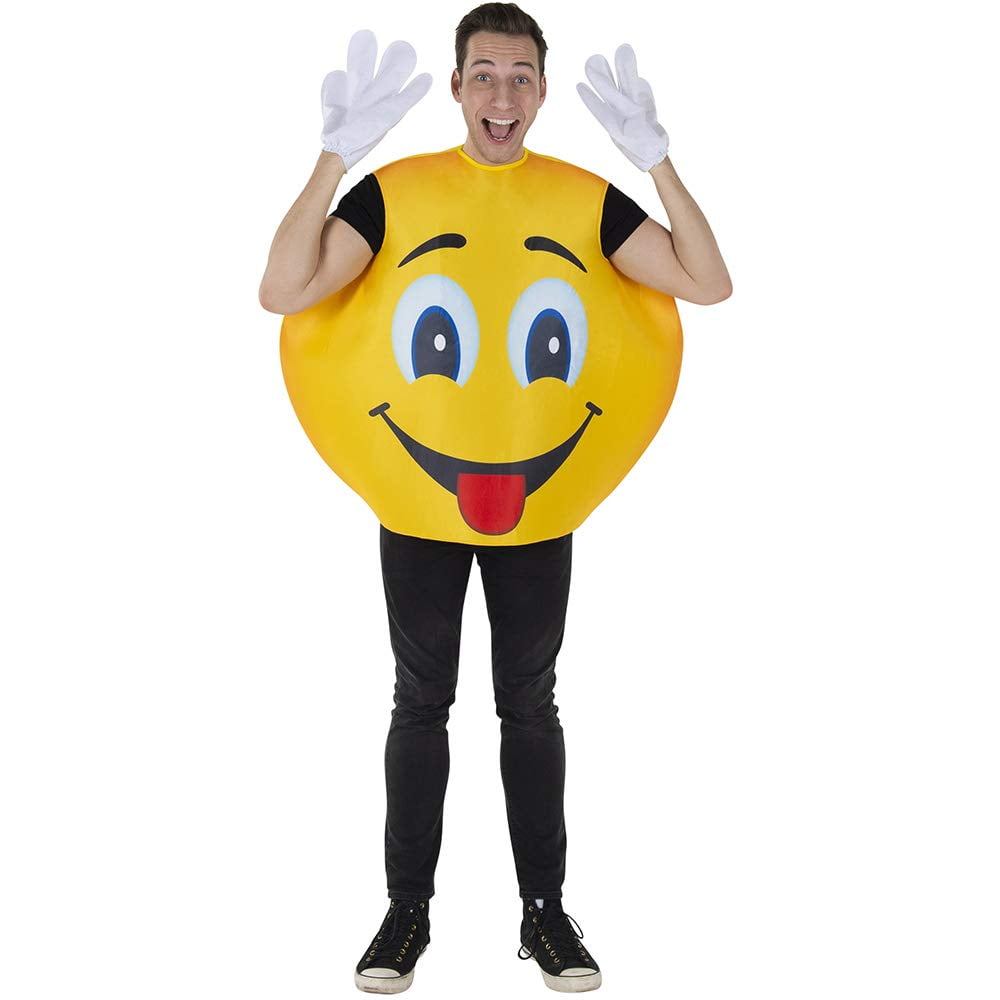 Emoticono Sonriente Costume Dress Up America Para Adultos
