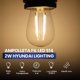 thumbnail image 3 of AMP FIL LED S14 2W HYUNDAI LIGHTING amarillo, 3 of 6