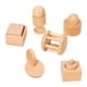 thumbnail image 2 of 6 Uds Juguetes De Madera Para Bebés Preescolares Para Regalo De Festival Día De Acción De Gracias Año Nuevo, 2 of 5
