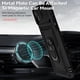 thumbnail image 4 of Estuche GANGXUN para iPhone XR, soporte giratorio 360°, estilo mecánico y magnético, 4 of 5