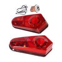 Ioensy - Lámpara De Luz Trasera Led Impermeable Para Polaris Sportsman 500 05-13 Reemplazar Rojo