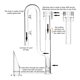 thumbnail image 4 of Juego de pipas Aquarium Lily Pipe FZONE Aquatic Glass para tubos de 12/16 mm, 4 of 7