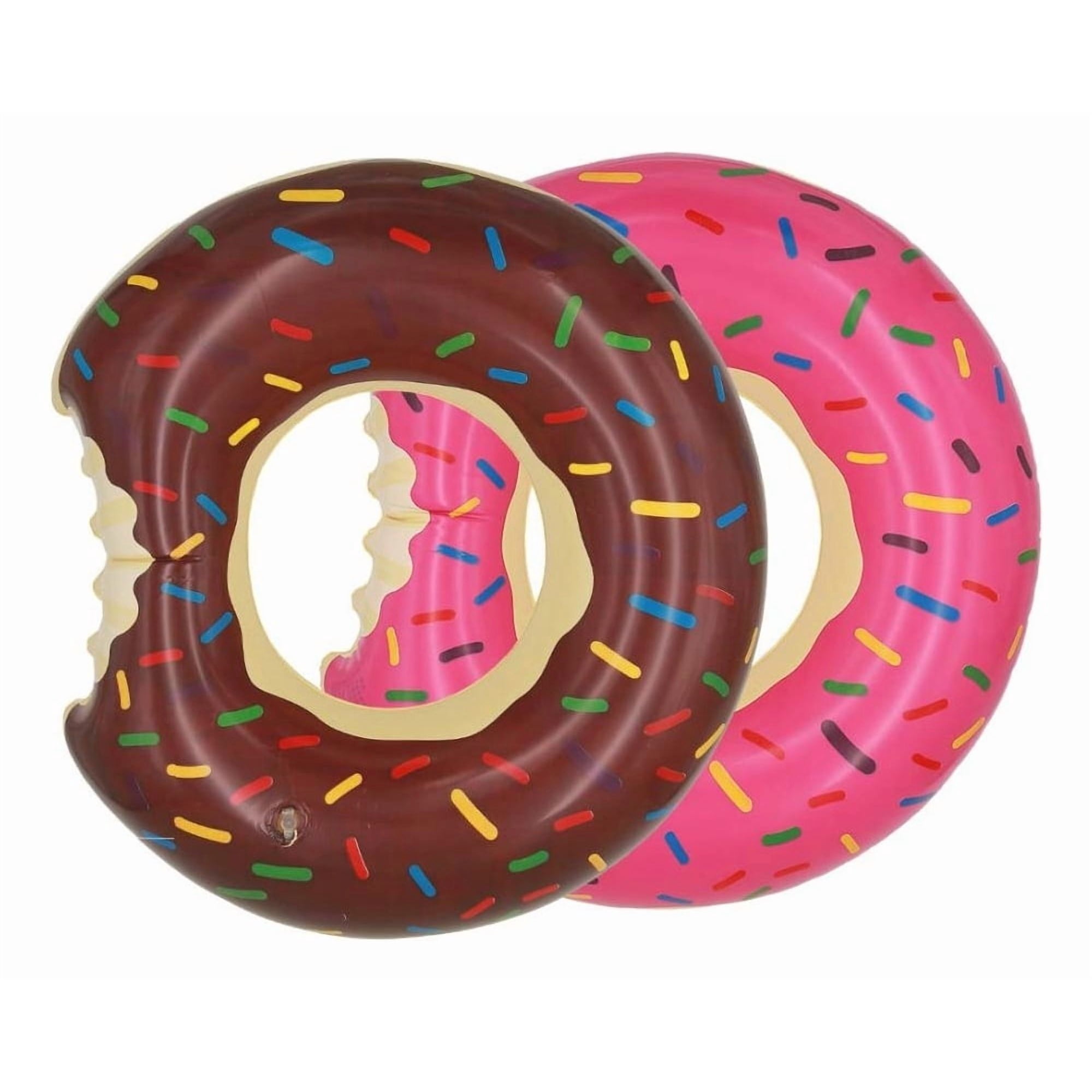 Genérico - Set 3 Flotador Inflable Forma Donut Para Piscina Verano Lau